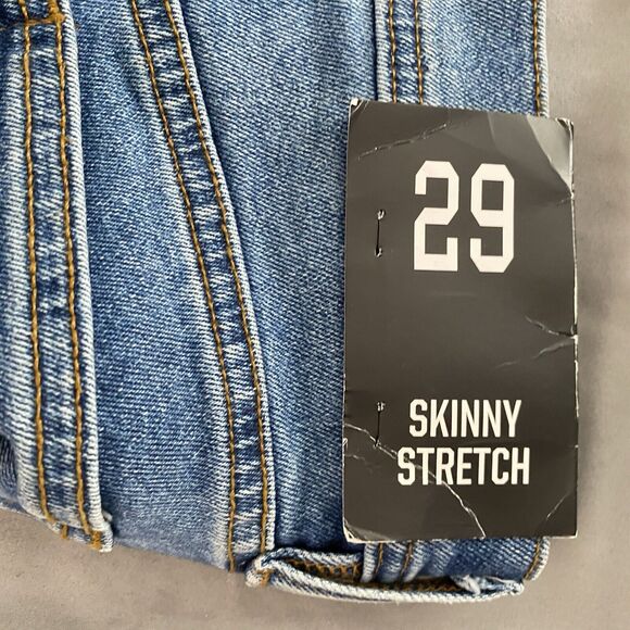 URBAN OUTFITTERS BDG Skinny JEANS Stretch SIZE 29 Side Stripe NWT - Picture 3 of 7